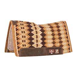 Zone Series Horse Blanket Top Horse Saddle Pad Tan/Coffee - Item # 22474