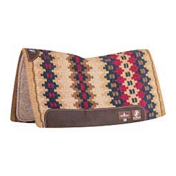 Zone Series Horse Blanket Top Horse Saddle Pad Sheepskin/Raspberry - Item # 22474