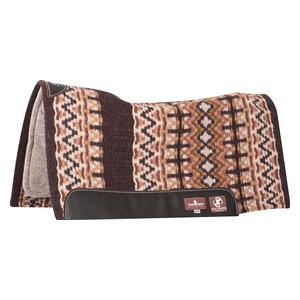 Zone Series Horse Blanket Top Horse Saddle Pad Coffee Latte 32 x 34 - 3/4'' - Item # 22474
