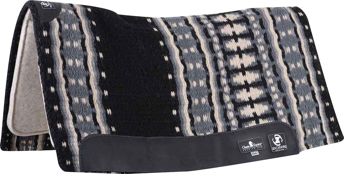 Zone Series Horse Blanket Top Horse Saddle Pad Classic Equine Saddle