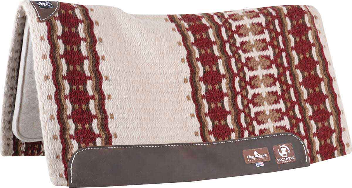 Zone Series Horse Blanket Top Horse Saddle Pad Classic Equine Saddle
