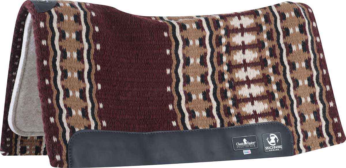 Zone Series Horse Blanket Top Horse Saddle Pad Classic Equine Saddle
