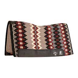 Zone Series Horse Blanket Top Horse Saddle Pad Black/Red - Item # 22475