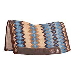 Zone Series Horse Blanket Top Horse Saddle Pad Coffee/Malibu - Item # 22475