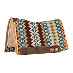 Zone Series Horse Blanket Top Horse Saddle Pad Tan Ocean - Item # 22475