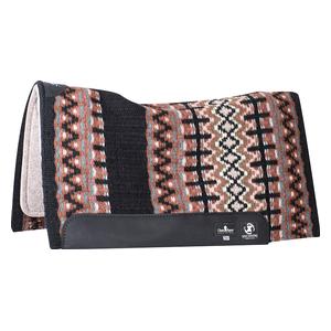 Zone Series Horse Blanket Top Horse Saddle Pad Black Chestnut 34 x 38 - 3/4'' - Item # 22475