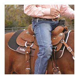 Zone Series Felt Top Felt Bottom Horse Saddle Pad Black 30'' x 32'' x 3/4'' - Item # 22477
