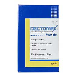 Dectomax Pour-On for Cattle 1 liter - Item # 22528