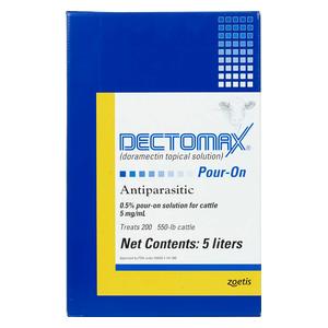 Dectomax Pour-On for Cattle 5 liter - Item # 22530