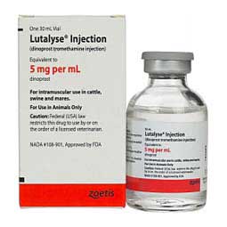 Lutalyse for Cattle, Swine & Mares 30 ml 6 ds - Item # 225RX