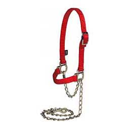 Nylon Sheep Halter & Lead Red - Item # 22741