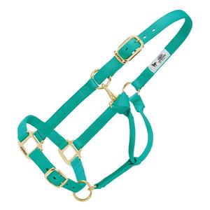 Weaver Custom Embroidered Hot Horse Halter Emerald - Item # 22892