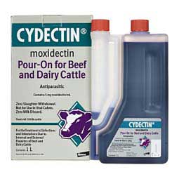 Cydectin Pour-On for Beef & Dairy Cattle 1 Liter (dosage chamber) - Item # 22941
