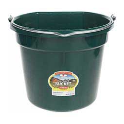 Flat Back 20 Quart Bucket Green - Item # 23006