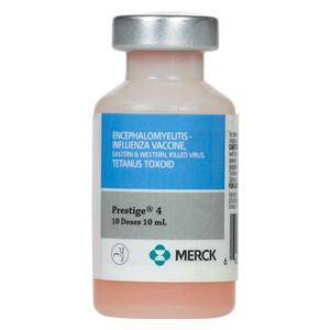 Prestige 4 (2-way Sleeping Sickness+ Tet + Flu) Equine Vaccine 10 dose - Item # 23120