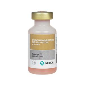 Prestige 2 (Rhino + Flu) Equine Vaccine 10 dose - Item # 23126