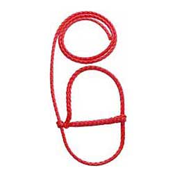 Braided Nylon Halter Red - Item # 23138