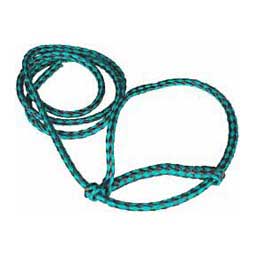 Braided Nylon Halter Green/Black - Item # 23138