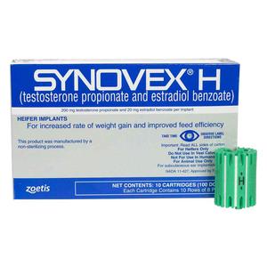 Synovex H Heifer Implants 100 dose - Item # 23177