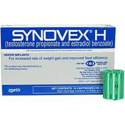 Synovex H Heifer Implants 100 ds - Item # 23177