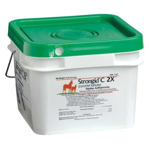 Strongid C 2X (Double Strength) Continuous Feeding Horse Dewormer 10 lb - Item # 23229