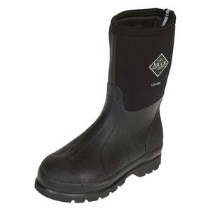 Mid Unisex Chore Boots Black - Item # 23409