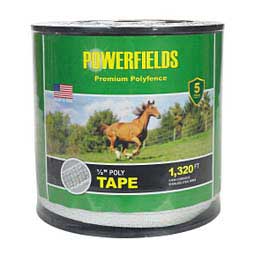 Premium Polyfence 1/2" Poly Tape White 1320' - Item # 23585