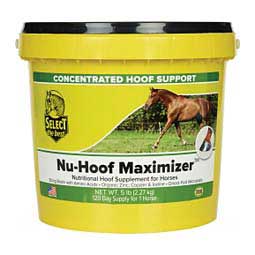 Concentrated Nu-Hoof Maximizer Hoof Support Supplement for Horses 5 lb (120 days) - Item # 23619