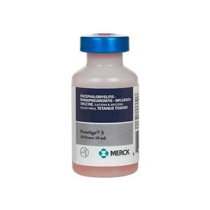 Prestige 5 (2-way Sleeping Sickness + Tet + Flu + Rhino) Equine Vaccine 10 dose - Item # 23777