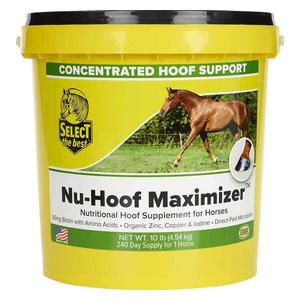 Concentrated Nu-Hoof Maximizer Hoof Support Supplement for Horses 10 lb (240 days) - Item # 23798