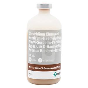 Bovilis Vision 8 Somnus with Spur Cattle Vaccine 50 dose - Item # 24054