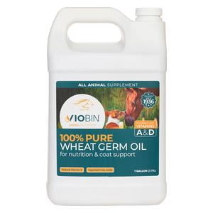Vitamin Fortified 100% Pure Wheat Germ Oil for Animals 1 gallon (51-256 days) - Item # 24223