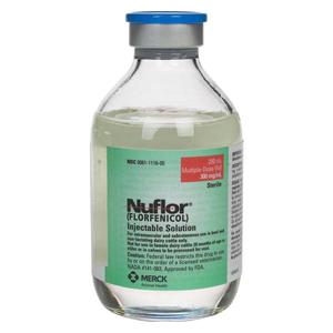 Nuflor (Florfenicol) Injectable Solution for Cattle 250 ml - Item # 243RX