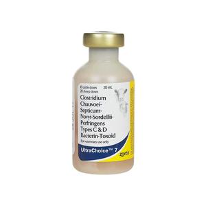 UltraChoice 7 Cattle and Sheep Vaccine 10 dose - Item # 24464