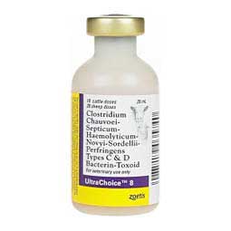 UltraChoice 8 Cattle & Sheep Vaccine 10 dose - Item # 24466