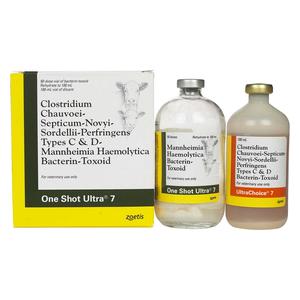One Shot Ultra 7 Cattle Vaccine 50 dose - Item # 24469