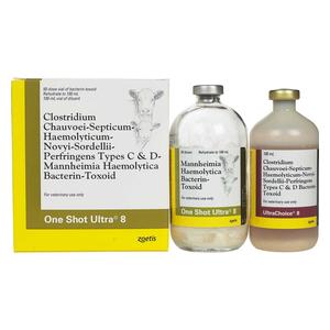 One Shot Ultra 8 Cattle Vaccine 50 dose - Item # 24471