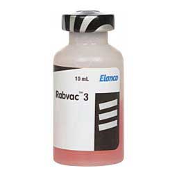 Rabvac 3 Rabies Vaccine for Dogs, Cats and Horses 10 ml - Item # 24568