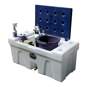 BC-25 Bench Water Caddy Blue Seat - Item # 24579