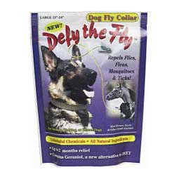 Defy the Fly Dog Fly Collar L (21-24'') - Item # 24673