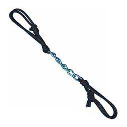 Curb Chain w/Parachute Curb Tie Black - Item # 24681
