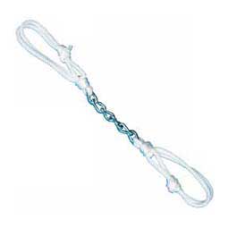 Curb Chain w/Parachute Curb Tie White - Item # 24681