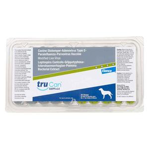 TruCan DAPPi+L4 Dog Vaccine 25 x 1 dose vials - Item # 24731