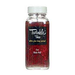Twinkle Toes Glitter Hoof Polish Red - Item # 25068