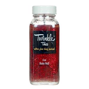 Twinkle Toes Glitter Hoof Polish Red - Item # 25068