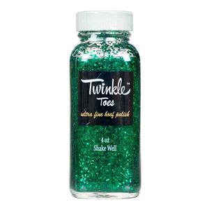 Twinkle Toes Glitter Hoof Polish Green - Item # 25068