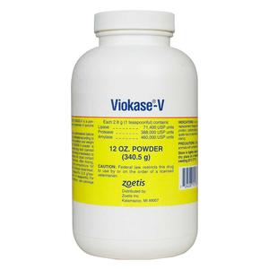 Viokase-V Powder for Dogs and Cats 12 oz - Item # 250RX