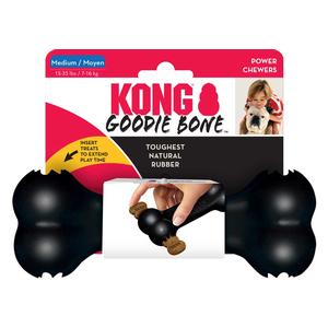 Kong Extreme Goodie Bone Black M (2.50 x 7 x 1.75 in) - Item # 25189