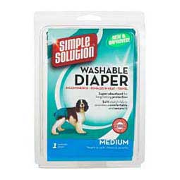 Simple Solution Washable Dog Diaper M (15 to 35 lbs) - Item # 25469