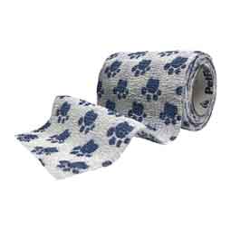 PetFlex Cohesive Paw Prints Bandage Andover Healthcare Bandages Health Equine